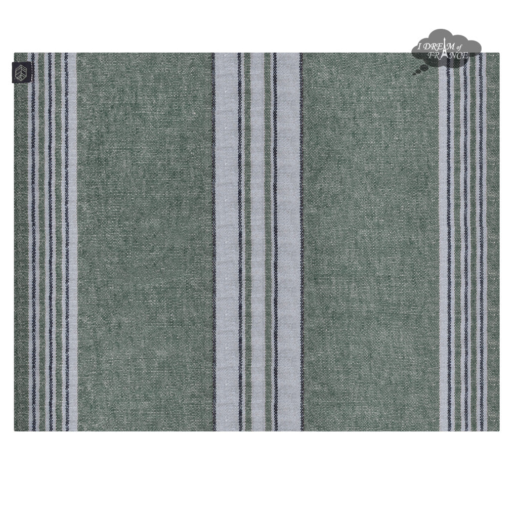 Zonza Khaki French Linen Placemat by Harmony