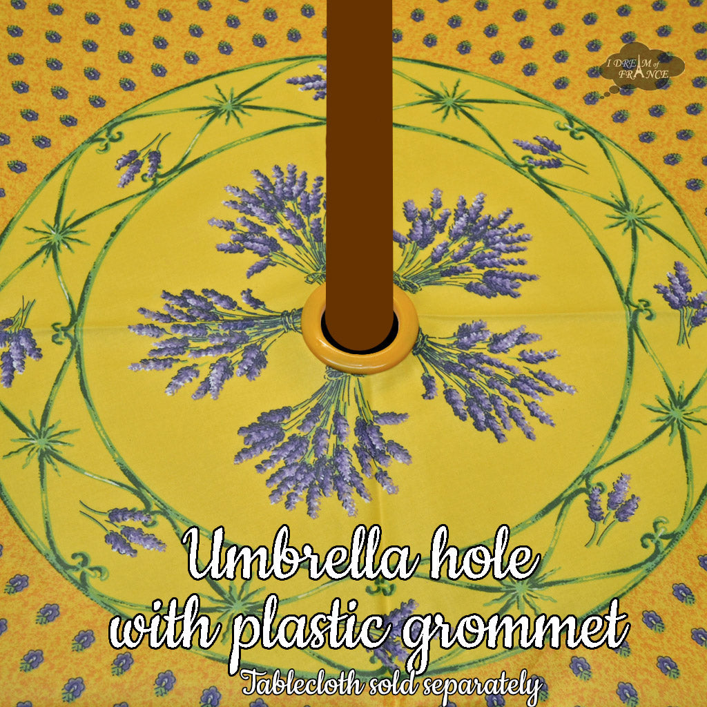 Add an Umbrella Hole to a Tablecloth - Grommet