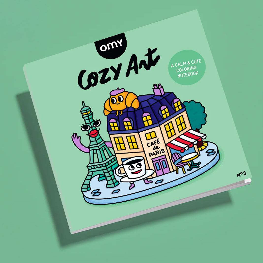 Paris Coloring Notebook by OMY