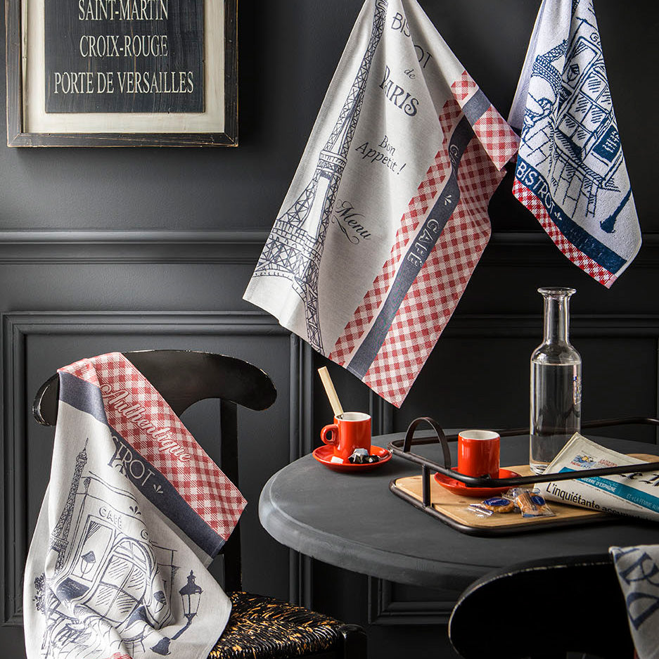 French terry towel - Cotton - Square - Authentic bistro | Coucke