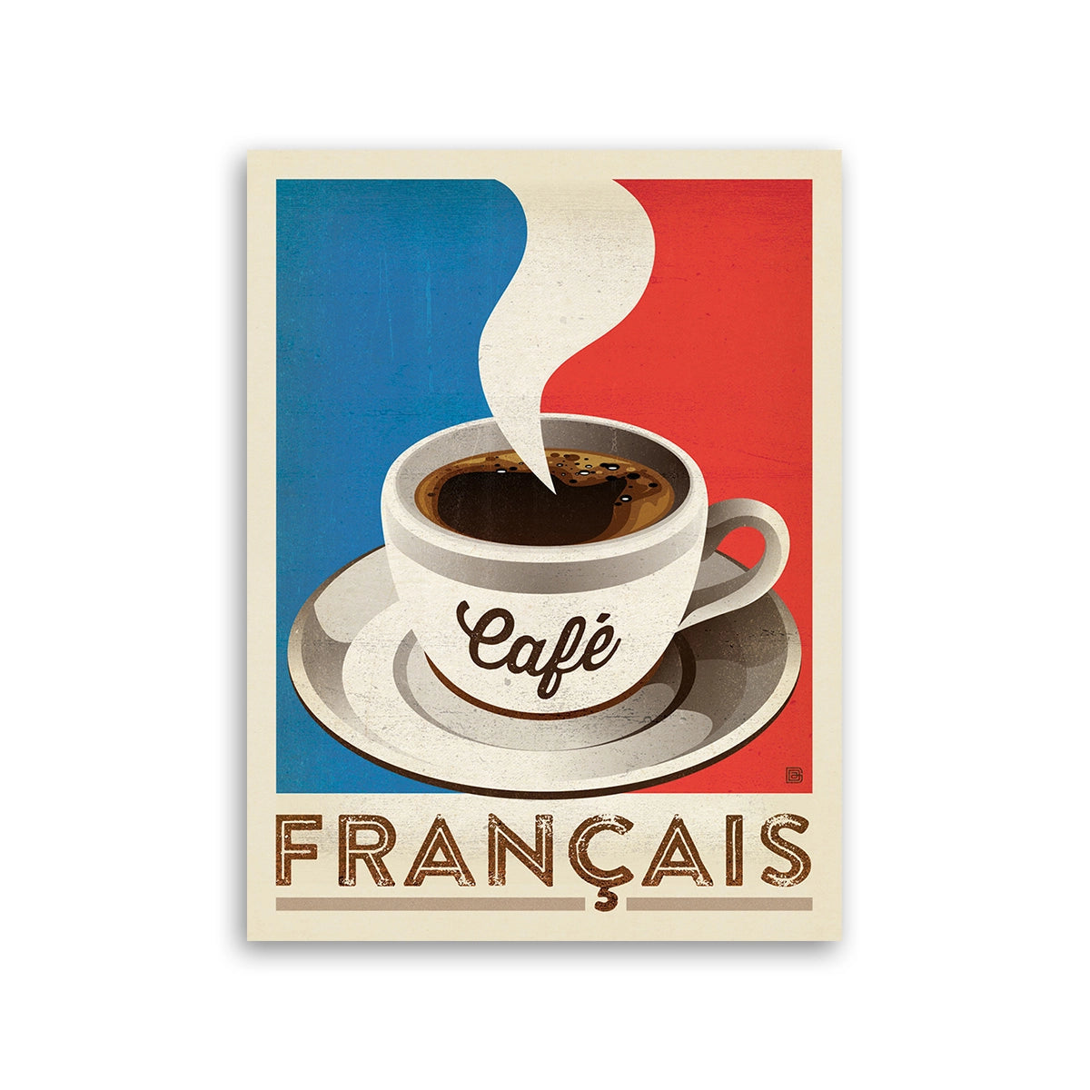 Cafe Français Coffee Mini Sticker