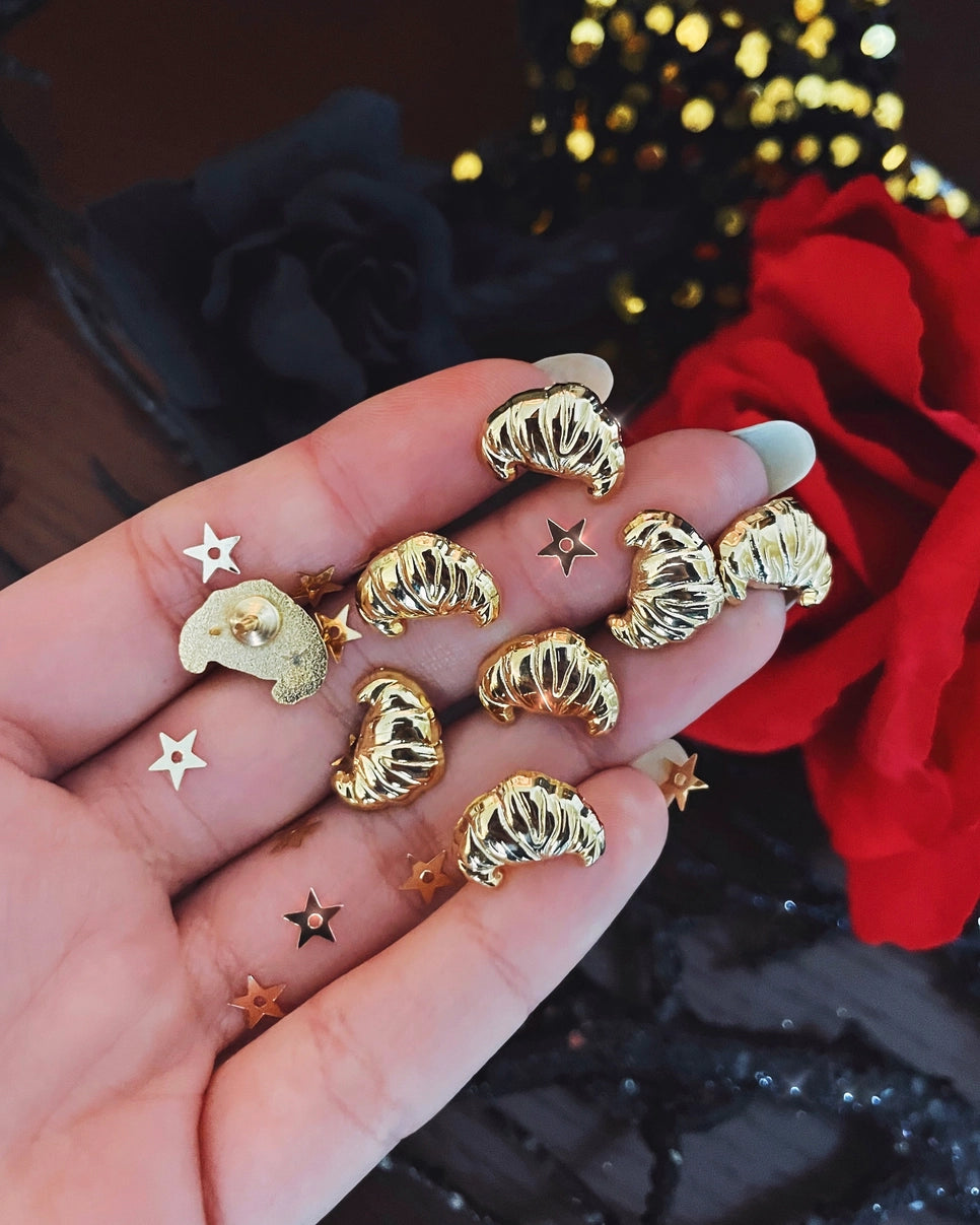 French Croissant Enamel Pin