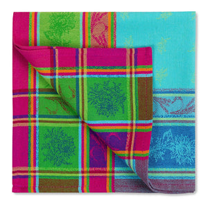 Cezanne Blue Jacquard Napkin by L'Ensoleillade