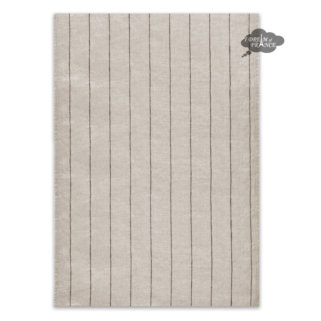 Calvi Natural French Linen Kitchen Towel by Haomy