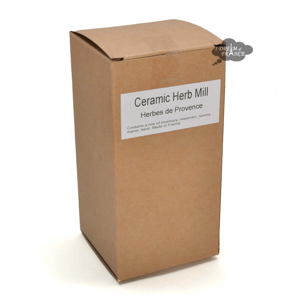 Ceramic Mill with Herbes de Provence - Olives Cream