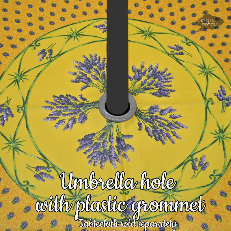 Add an Umbrella Hole to a Tablecloth