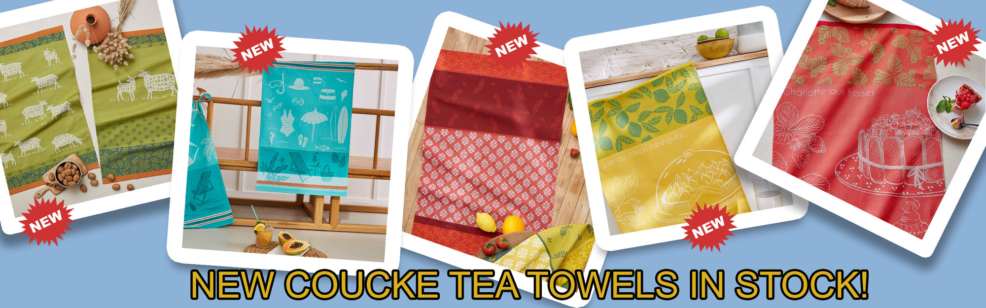 New Coucke towels are now in stock!