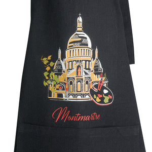Montmartre French Cotton Blend Eco-Friendly Kitchen Apron by Winkler