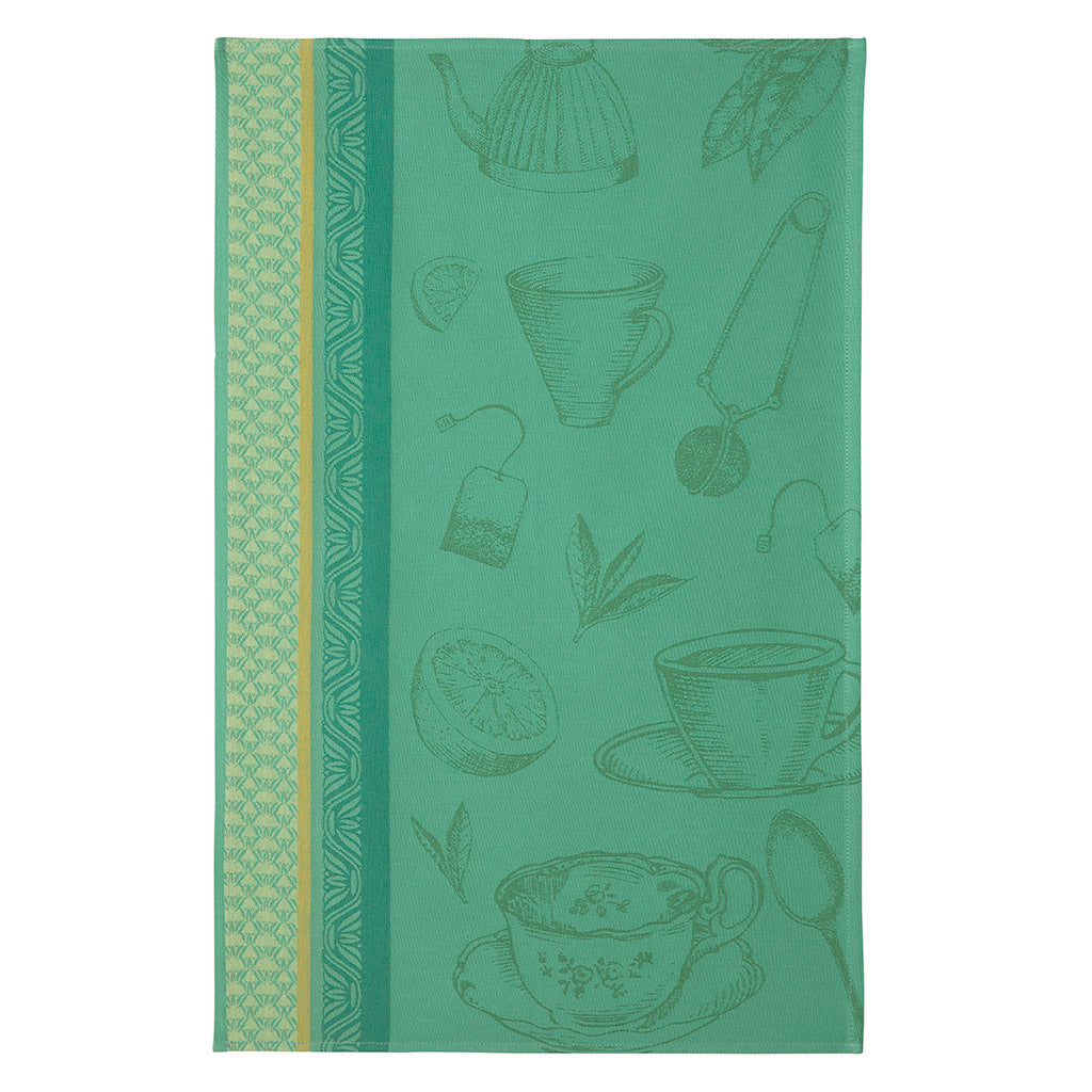 Meli Melo The (Mishmash Tea) French Jacquard Cotton Dish Towel by Coucke