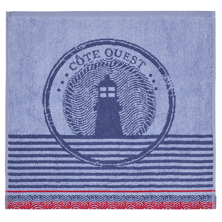 Lighthouse (Phare) Terry Square Towel by Coucke