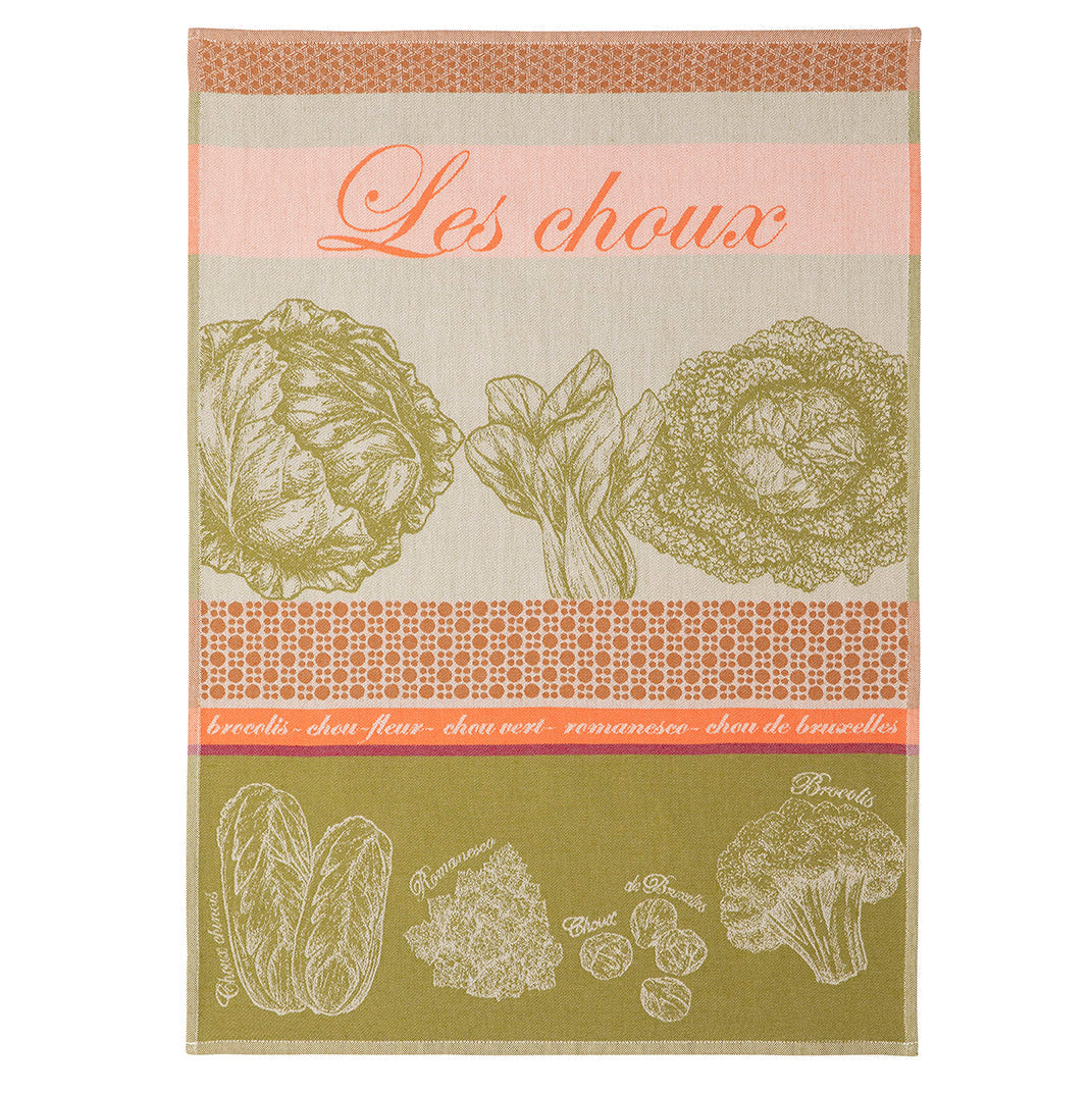 Cabbage French Jacquard Dish Towel by Coucke