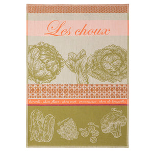 Cabbage French Jacquard Dish Towel by Coucke