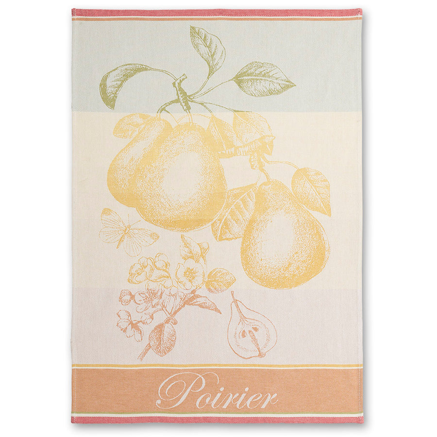 Poirier (Pear Tree) French Jacquard Dish Towel by Coucke