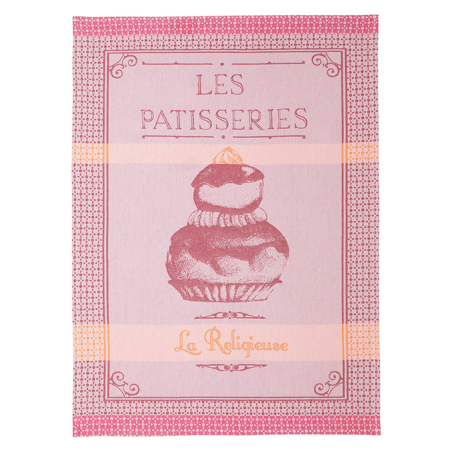 Religieuse French Jacquard Cotton Dish Towel by Coucke