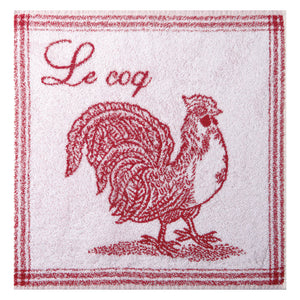Coucke Terry Square Towel - Le Coq