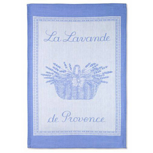 Coucke St Remy Lavande French Cotton Dish Towel