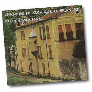 French Folk Songs Music CD
