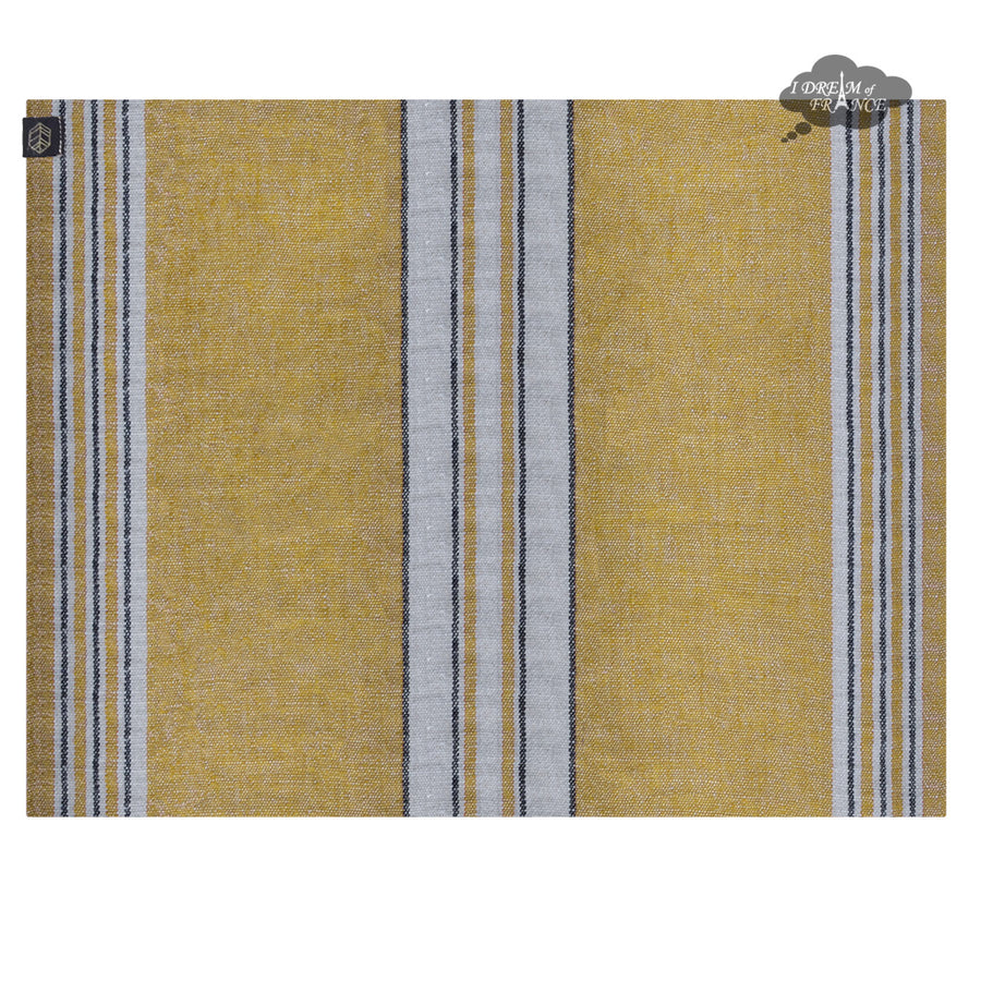 Zonza Safran French Linen Placemat by Harmony