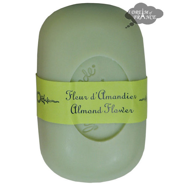 La Lavande French Curved Soap - Almond Flowers