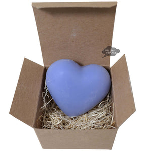 La Lavande Heart Soaps in Eiffel Tower Kraft Box
