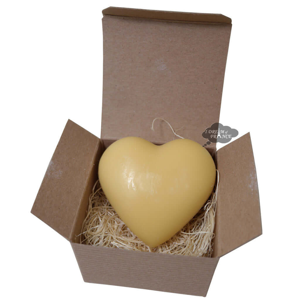 La Lavande Heart Soaps in Eiffel Tower Kraft Box