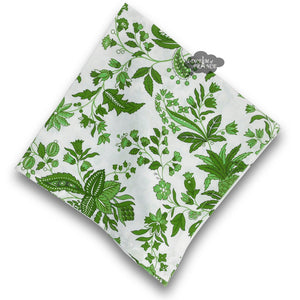 Versailles Green French Cotton Napkin by Le Cluny