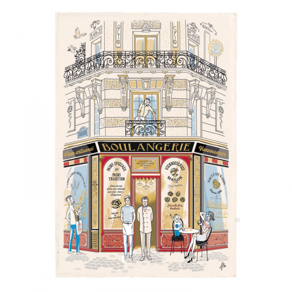 Bakery Tea Towel by Winkler Torchons et Bouchons